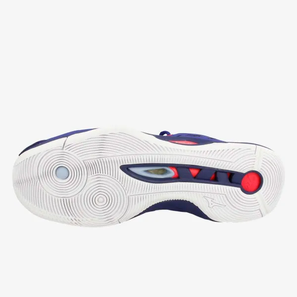 Mizuno WAVE MOMENTUM MID REFLEX BLUE C / WHITE / DIVA PINK 