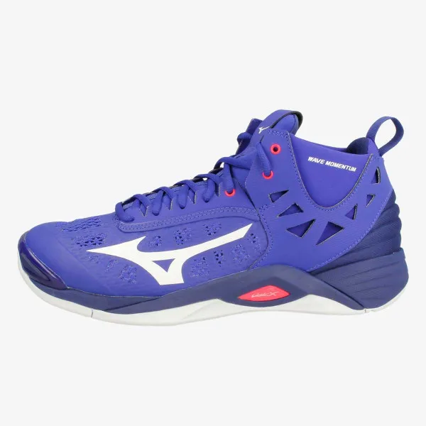 Mizuno WAVE MOMENTUM MID REFLEX BLUE C / WHITE / DIVA PINK 