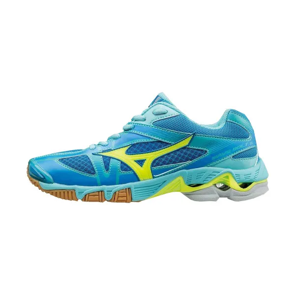 Mizuno Tenisice Wave Bolt 6 Diva Blue / Safety Yellow / 