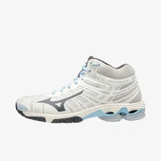 Mizuno WAVE VOLTAGE MID SNOW WHITE / DARK SHADO 