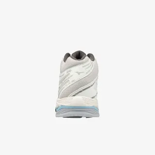 Mizuno WAVE VOLTAGE MID SNOW WHITE / DARK SHADO 