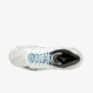 Mizuno WAVE VOLTAGE MID SNOW WHITE / DARK SHADO 