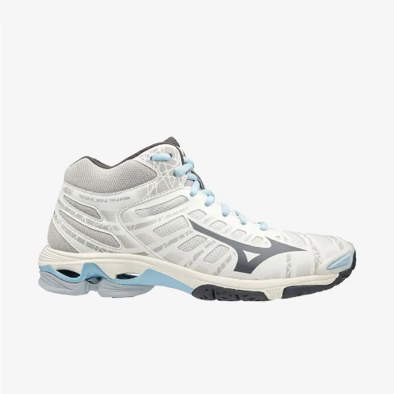 Mizuno WAVE VOLTAGE MID SNOW WHITE / DARK SHADO 