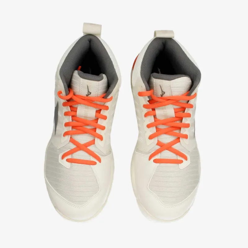 Mizuno WAVE SUPERSONIC 2 MID SNOW WHITE / QUIET SHADE / HOT CORAL 