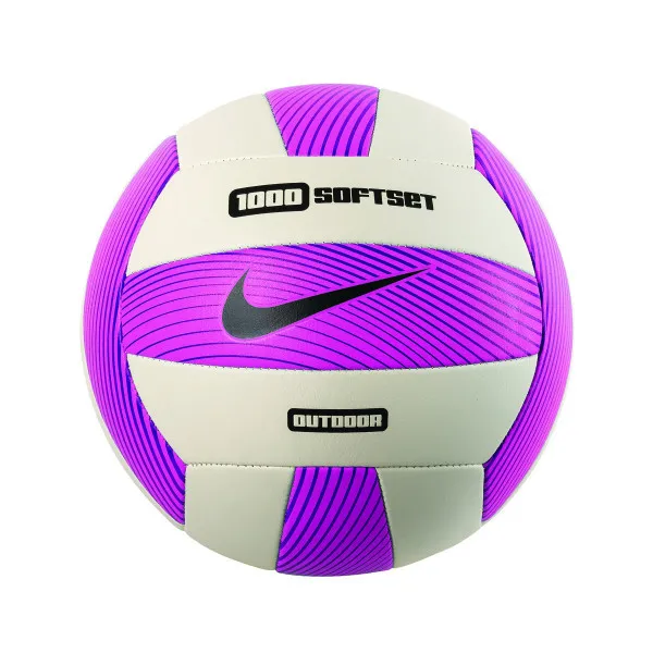 Nike NIKE lopta za odbojku SOFTSET OUTDOOR DEFLATED HYPER PINK/WHITE/HYPER GRAPE/BLACK 
