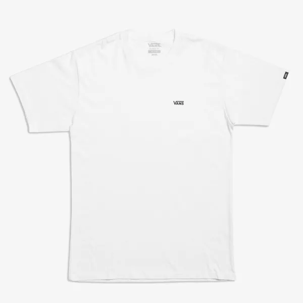 Vans T-shirt MN LEFT CHEST LOGO T WHITE/BLAC 