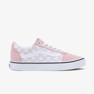 VANS TENISICE Ward VANS LOGO CHECK PINK/WHITE 