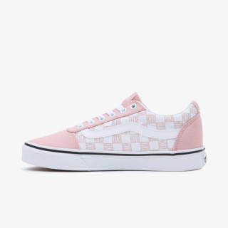 VANS TENISICE Ward VANS LOGO CHECK PINK/WHITE 