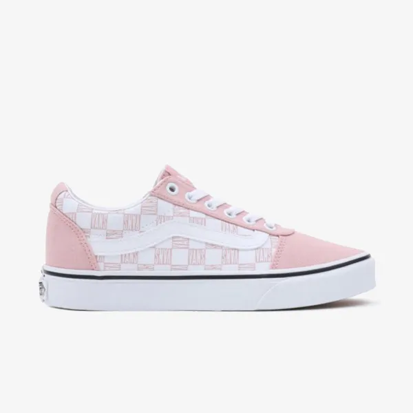 VANS TENISICE Ward VANS LOGO CHECK PINK/WHITE 