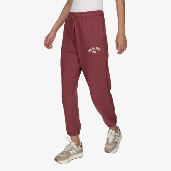 New Balance HLAČE Essentials Varsity Fleece Pant 