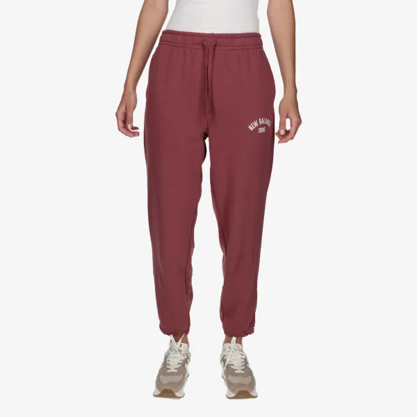 New Balance HLAČE Essentials Varsity Fleece Pant 