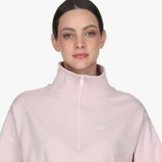 New Balance MAJICA DUGIH RUKAVA S POLU PATENTOM ATHLETICS 