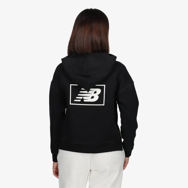 New Balance Majica s kapuljačom Essentials Brushed Hoodie 