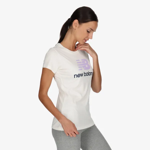 New Balance T-shirt Essentials Stacked Logo Tee 