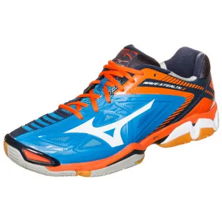 Mizuno MIZUNO tenisice WAVE STEALTH 3 DIRECTOIRE BLUE / WHITE / VIBRANT ORANGE 