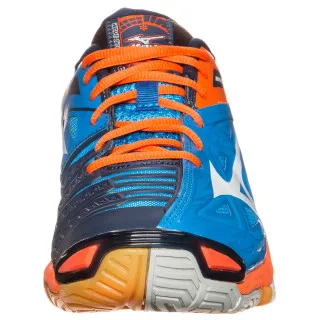 Mizuno MIZUNO tenisice WAVE STEALTH 3 DIRECTOIRE BLUE / WHITE / VIBRANT ORANGE 
