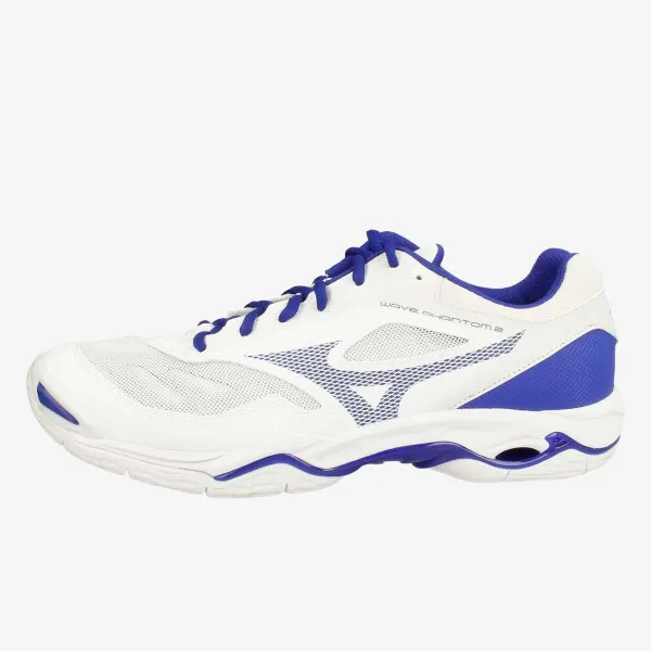 Mizuno Tenisice WAVE PHANTOM 2 WHITE / REFLEX BLUE C / DIVA PINK 