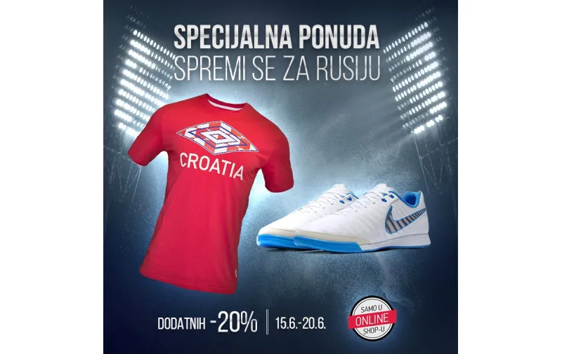 Opremi se uz dodatnih 20% popusta