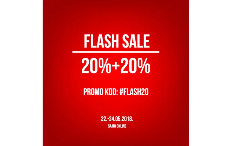 [FLASH SALE] 20% + 20%