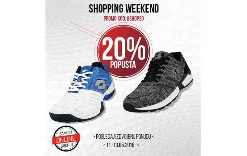 20% vikend popusta na više od 600 artikala