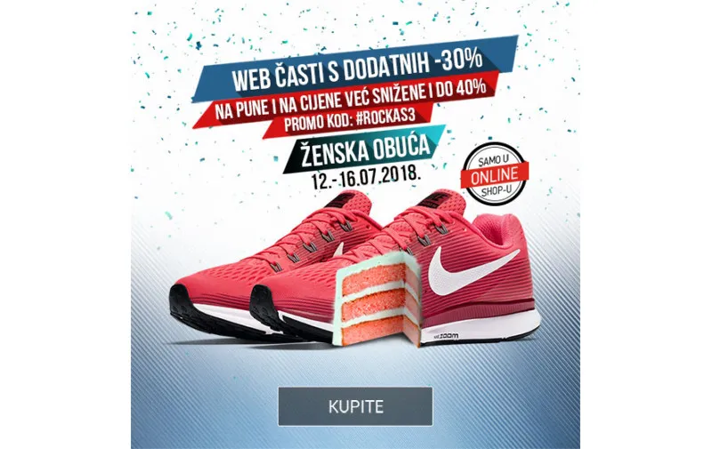 Sport Vision web shop slavi treći rođendan! 