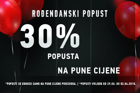 POPUSTI U ROĐENDANSKOM VIKENDU SPORT VISIONA! 