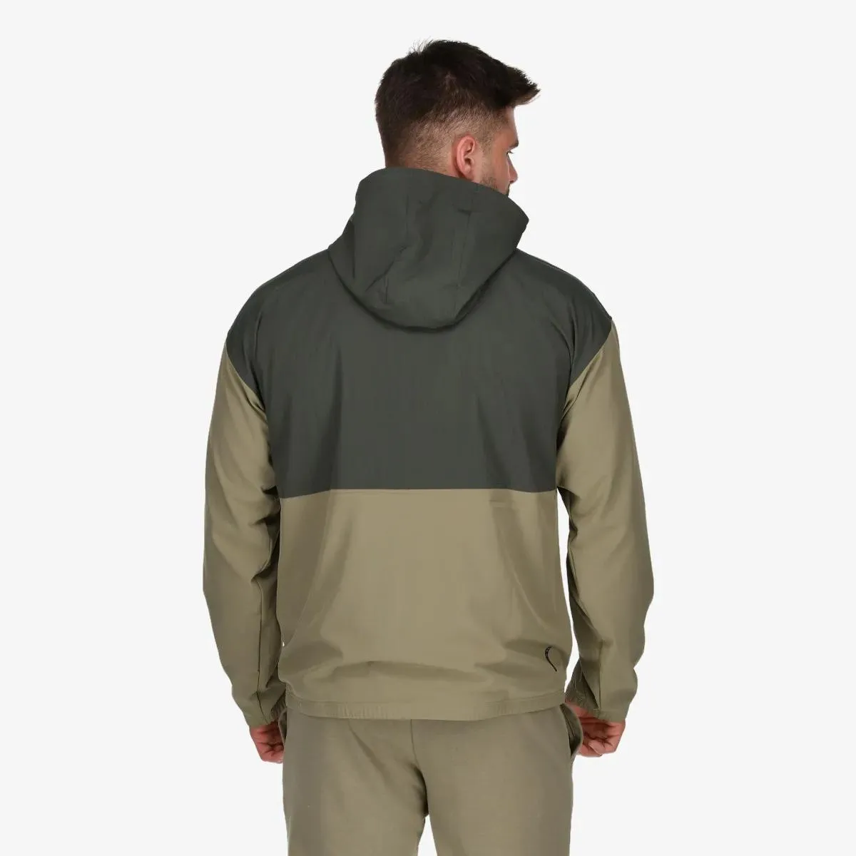 Under Armour Jakna UA RUSH WOVEN HOODED POPOVER 