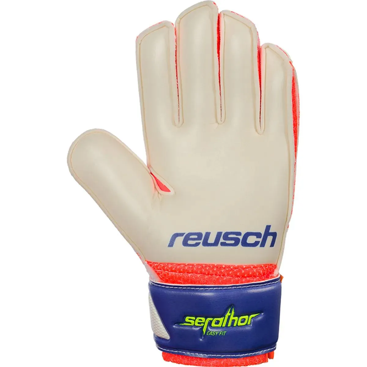 Reusch Golmanske rukavice SERATHOR EASY FIT JUNIOR BLUE/YELLOW 