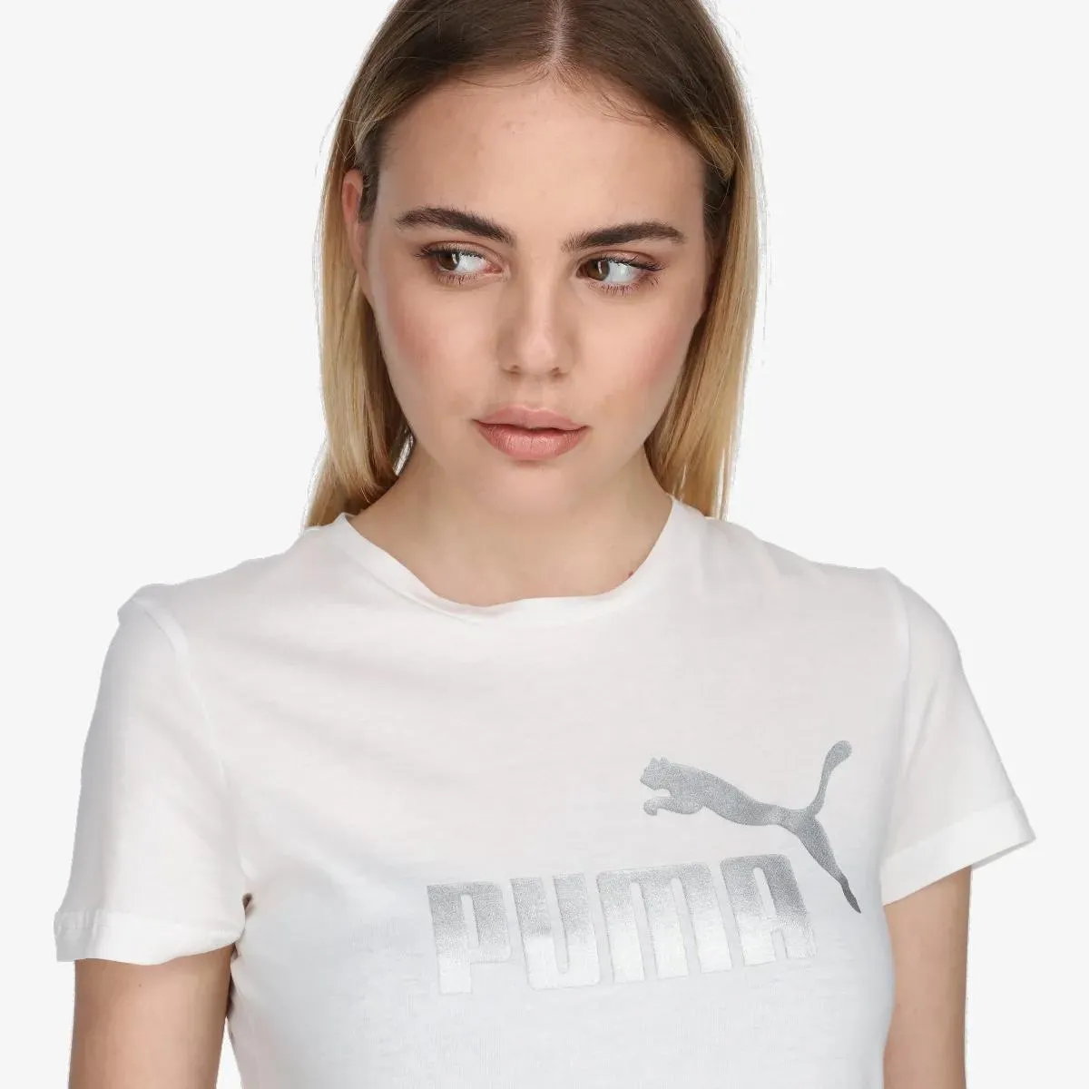 Puma T-shirt ESSENTIALS METALLIC LOGO 