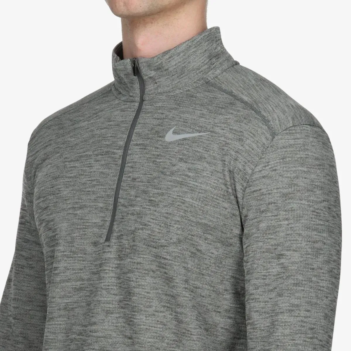 Nike Majica dugih rukava s polu patentom Pacer 