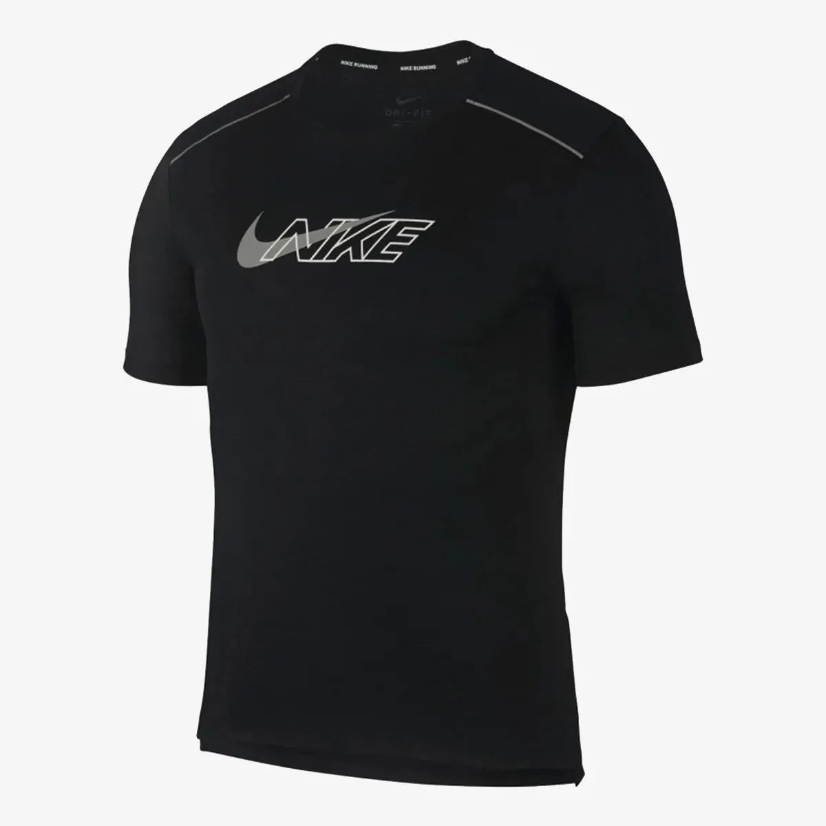 Nike T-shirt NIKE t-shirt M NK DF MILER SS FLASH NV 