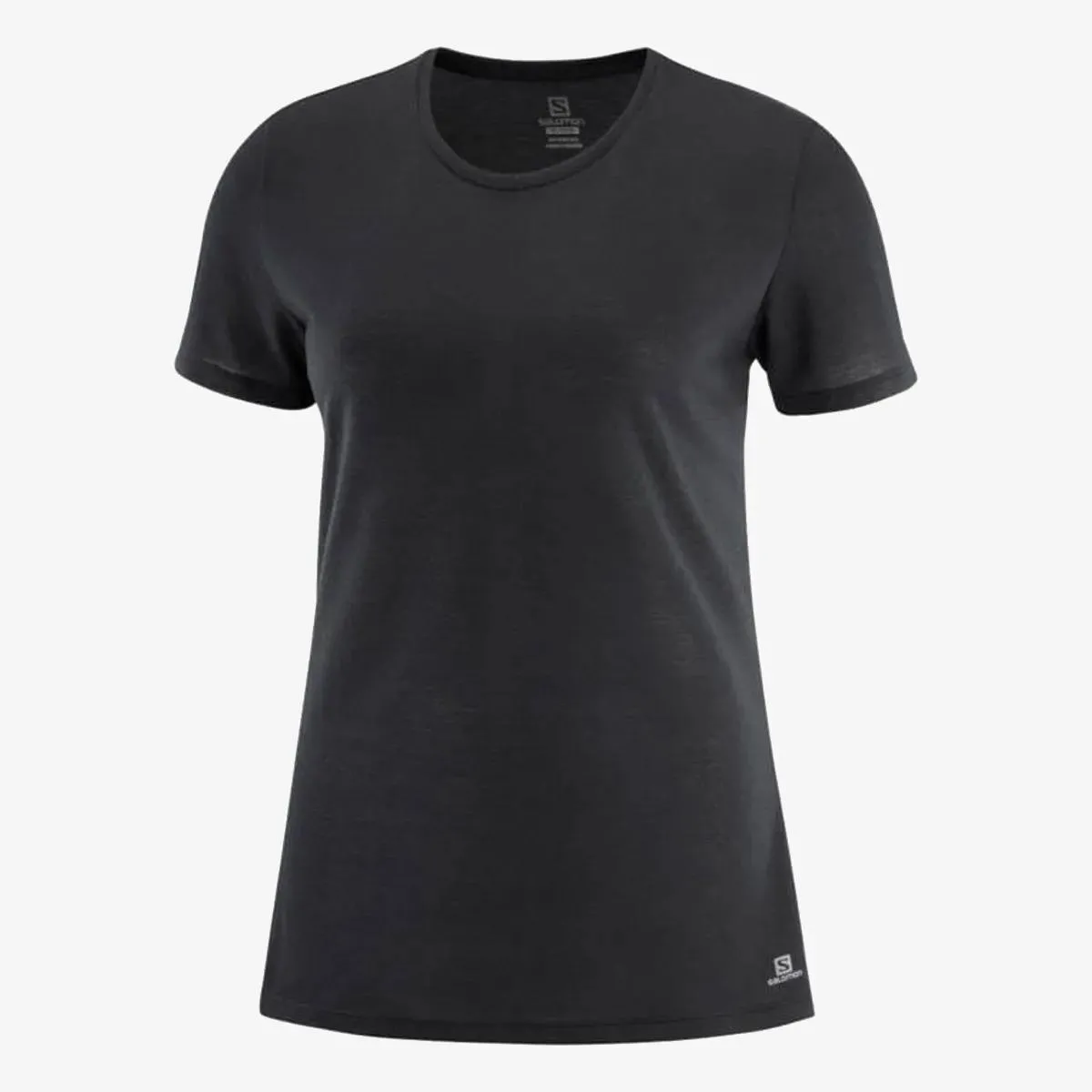 Salomon T-shirt COMET SHORT SLEEVE TEE W Black/Heather 