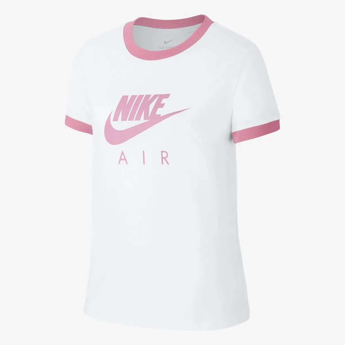 Nike T-shirt G NSW TEE NIKE AIR LOGO RINGER 