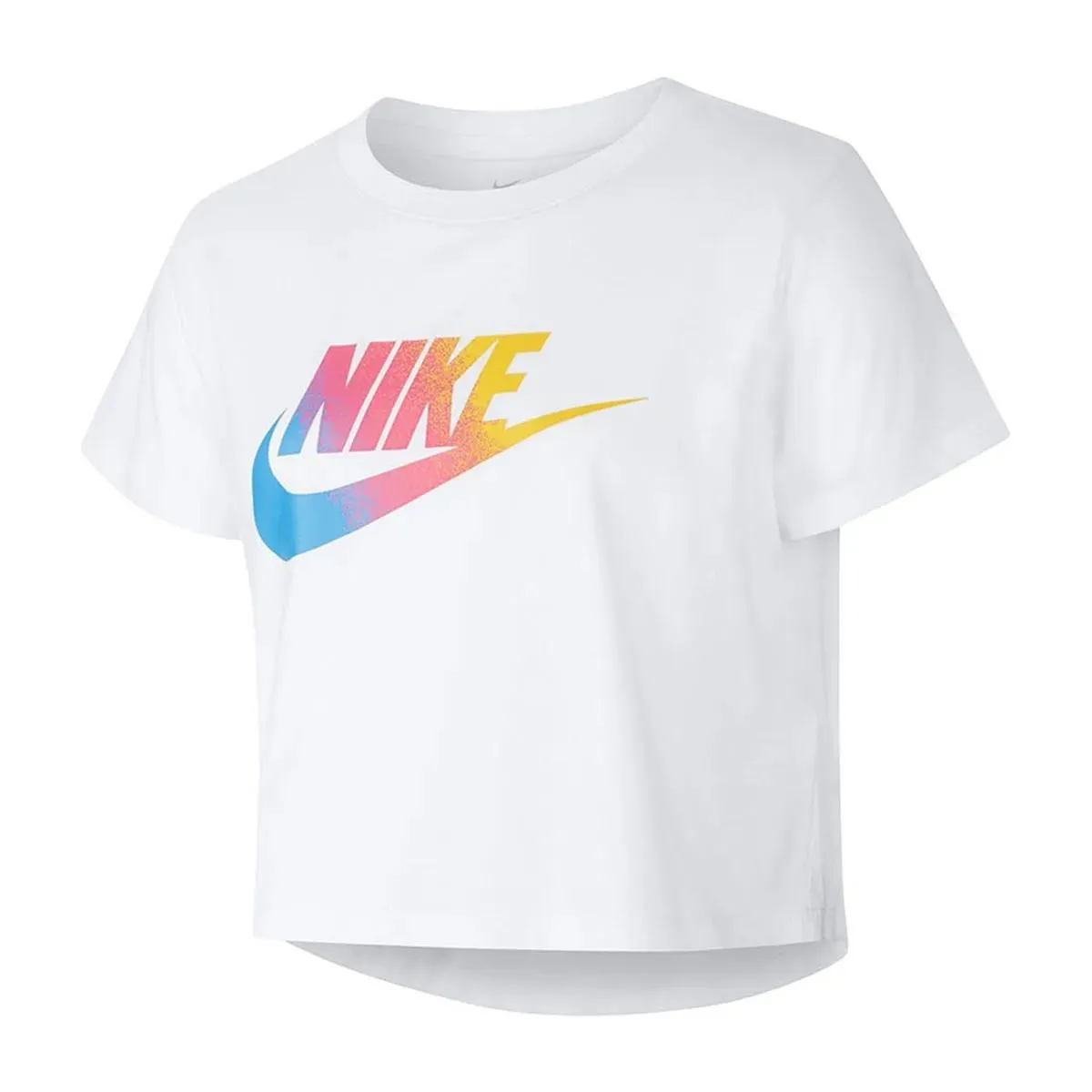 Nike T-shirt NIKE dječja majica kratkih rukava CROPED 
