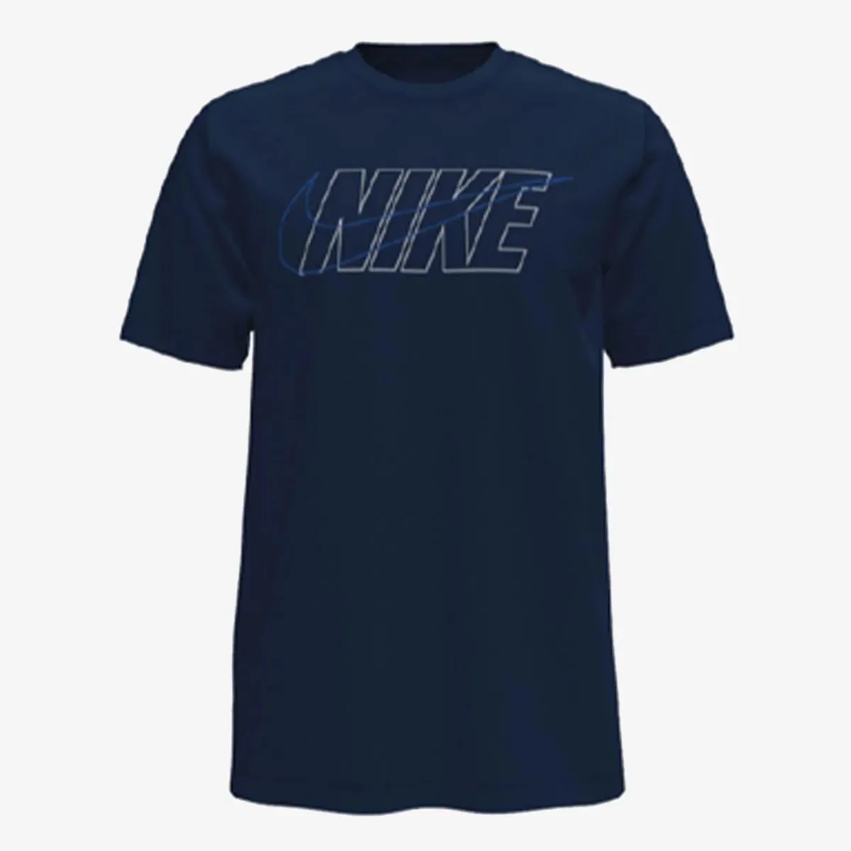 Nike T-shirt M NSW TEE BLK + SWSH ESSNTLS 