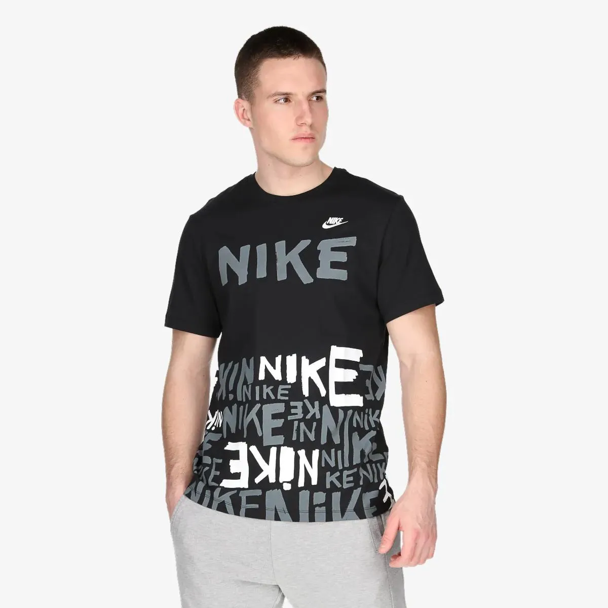 Nike T-shirt M NSW TEE PRINTED AOP HBR 