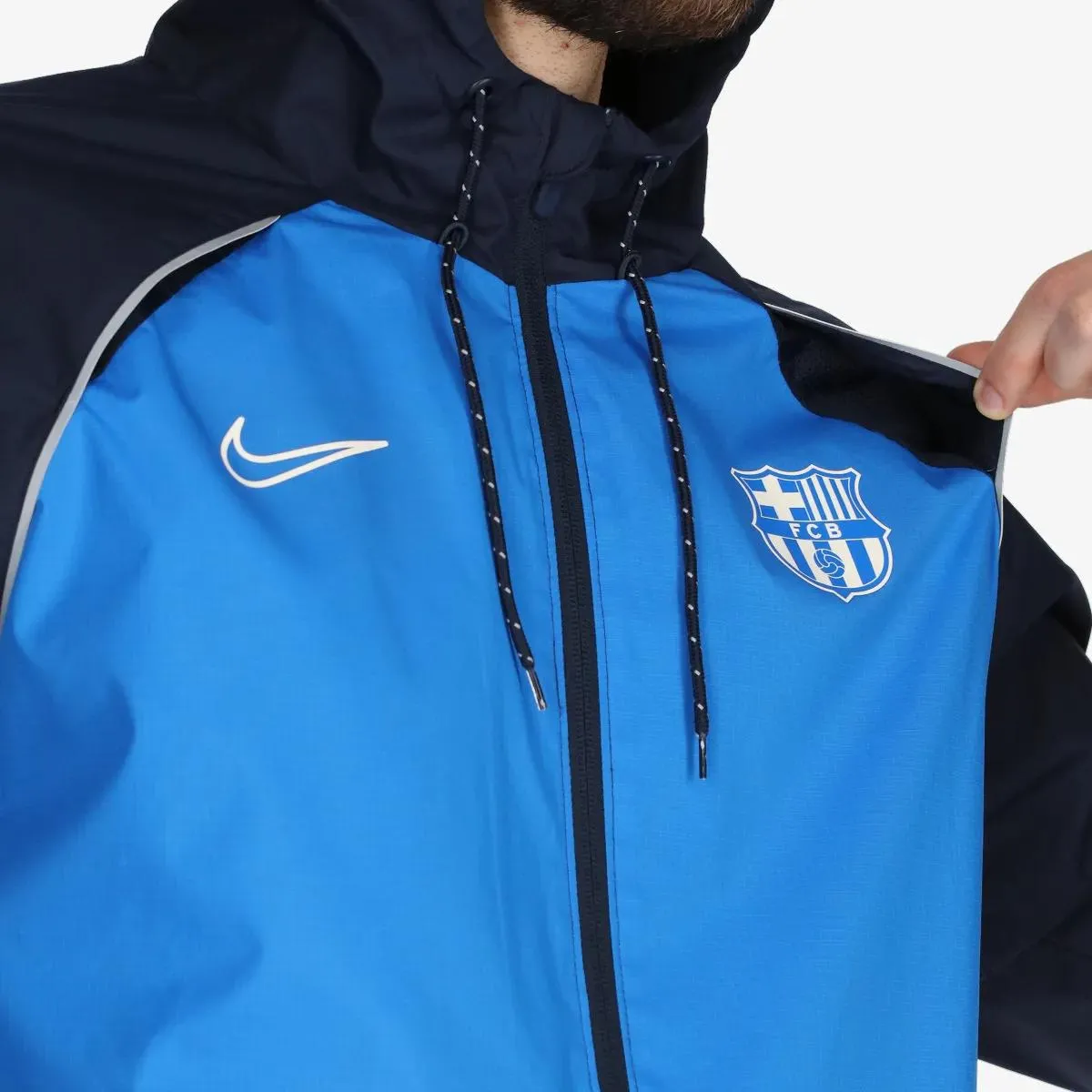 Nike Majica s kapuljačom na patent FC Barcelona 