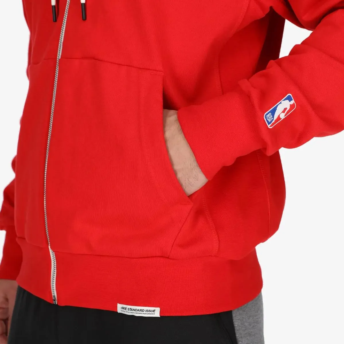 Nike Majica s kapuljačom na patent Dri-FIT NBA Chicago Bulls Standard Issue Full-Zip 