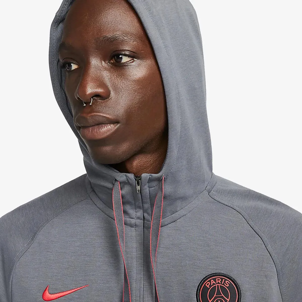 Nike Majica s kapuljačom Paris Saint-Germain Dri-FIT Travel Fleece 