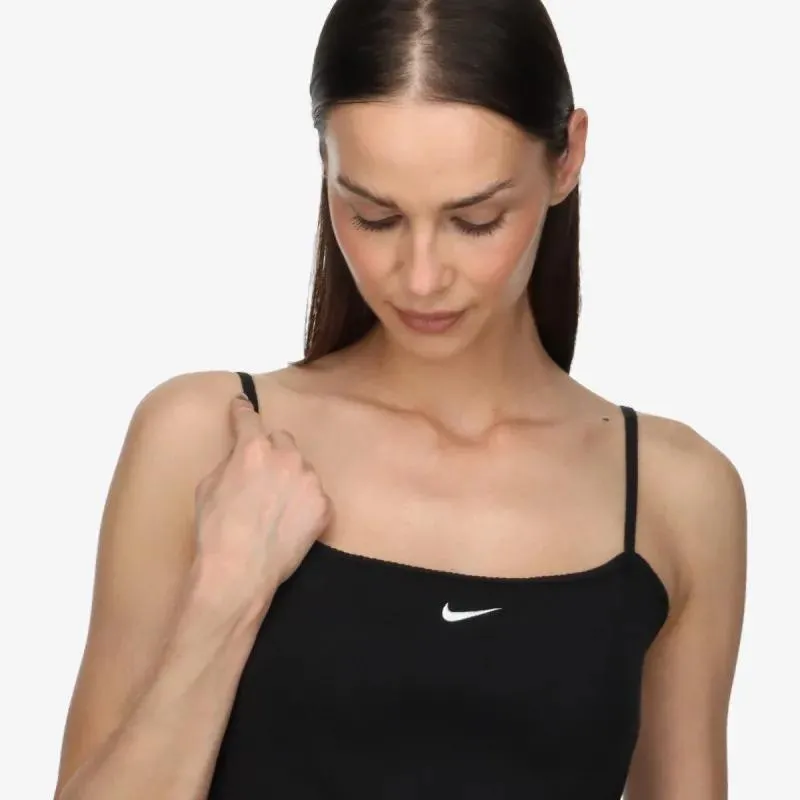Nike Top i majica bez rukava ESSNTL RIB CROP 