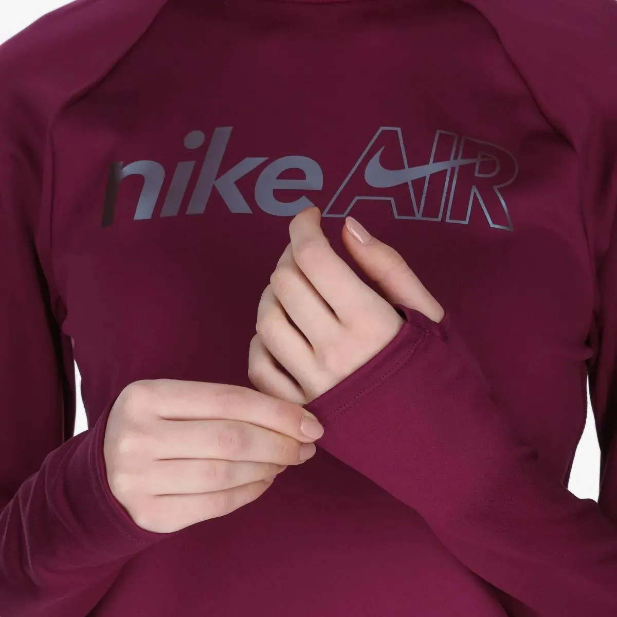Nike Majica dugih rukava s polu patentom W NK AIR DF MIDLAYER 