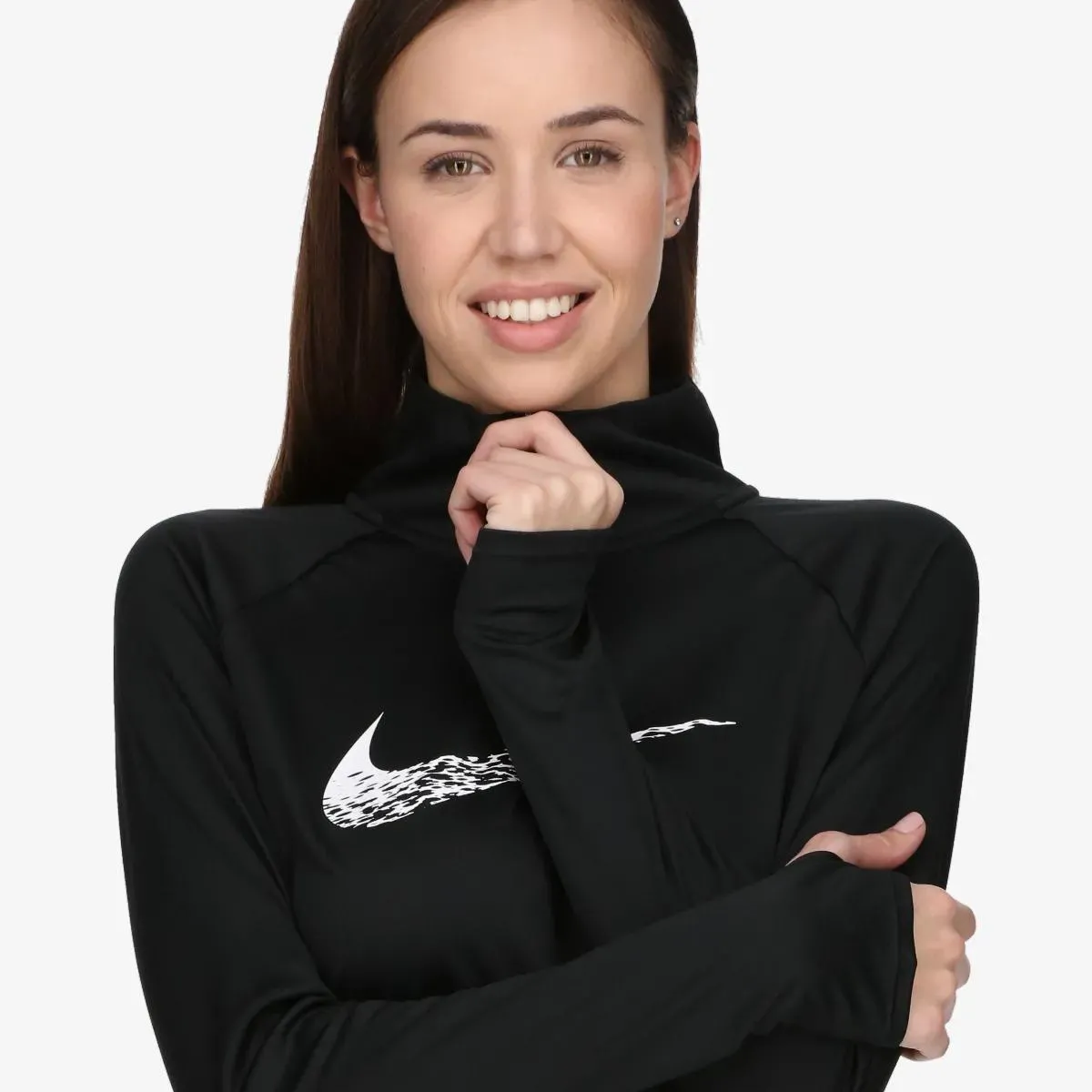 Nike Majica dugih rukava s polu patentom Dri-FIT 
