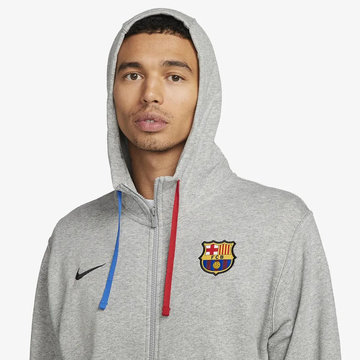 Nike Majica s kapuljačom na patent FC Barcelona 