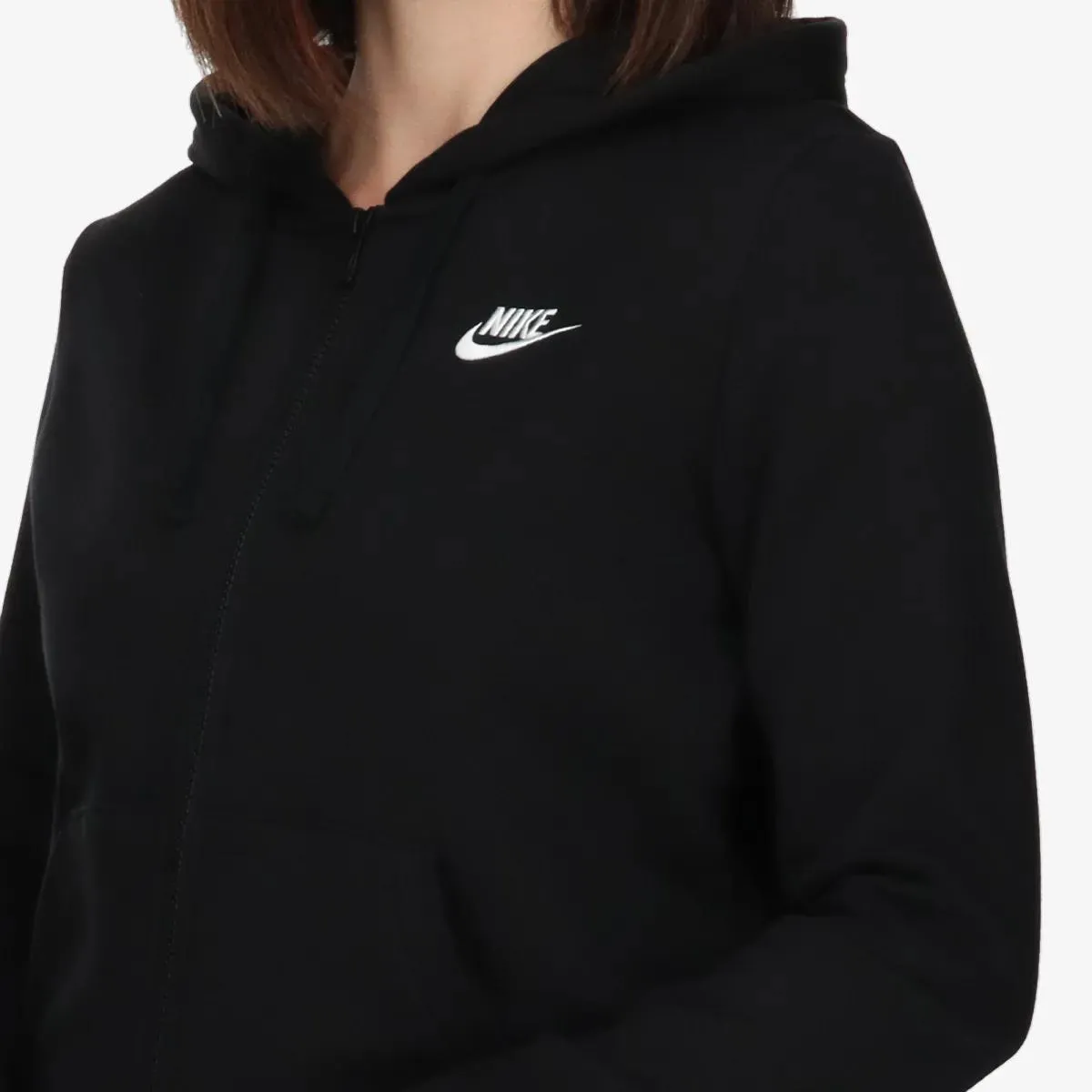 Nike Majica s kapuljačom na patent Sportswear Club Fleece 