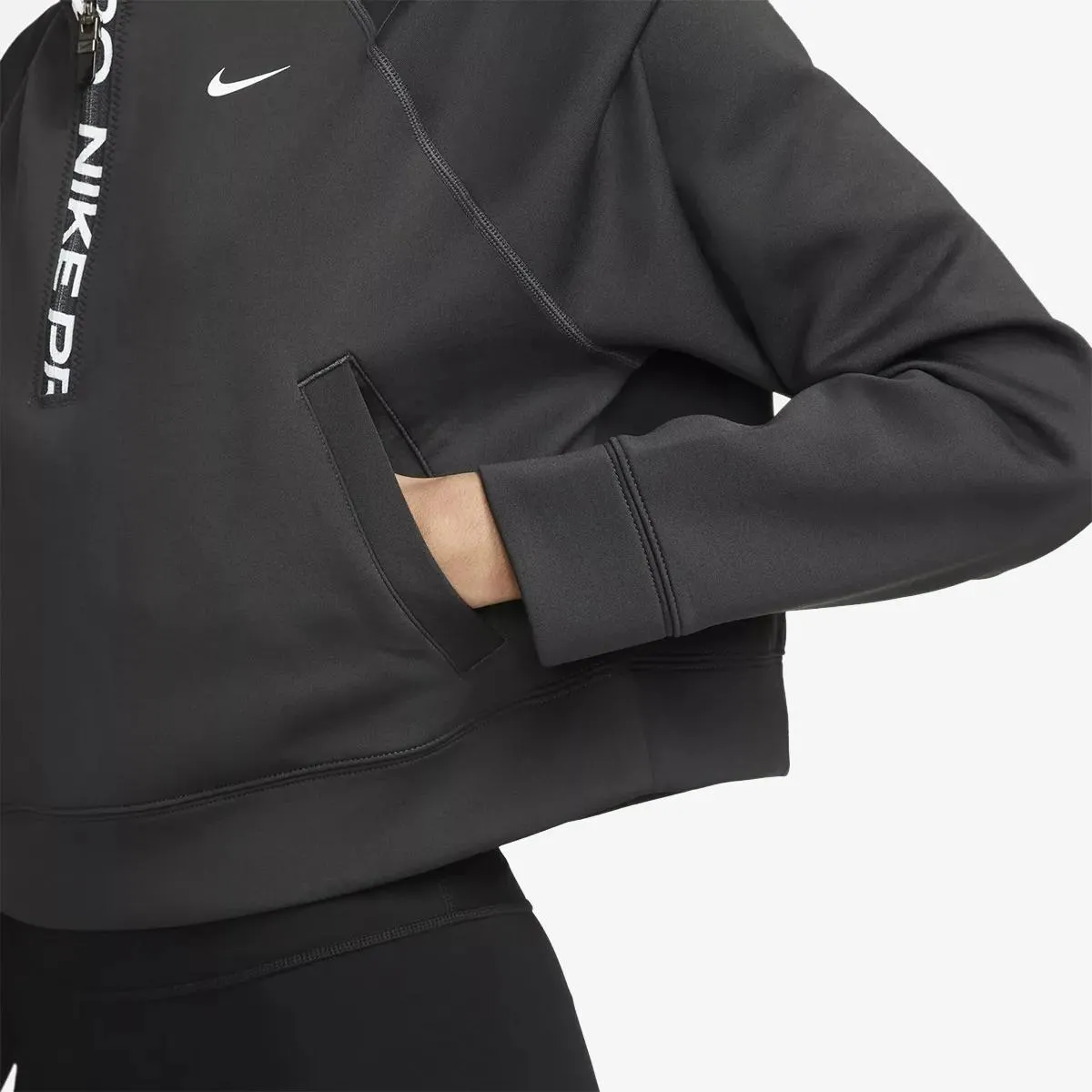 Nike Majica dugih rukava s polu patentom Dri-Fit 