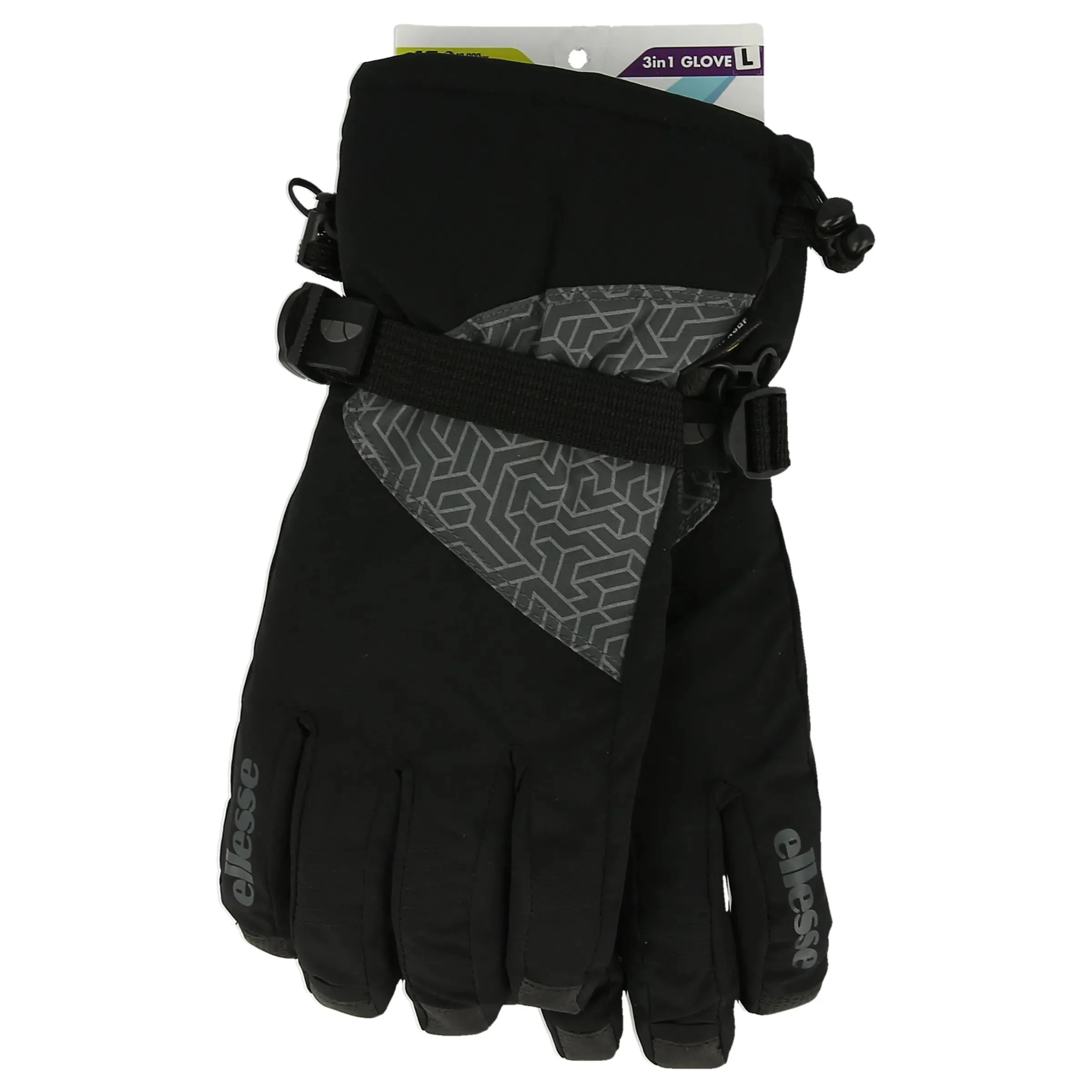 Ellesse Rukavice Ellesse 3 in1 ski glove Women Black XS 