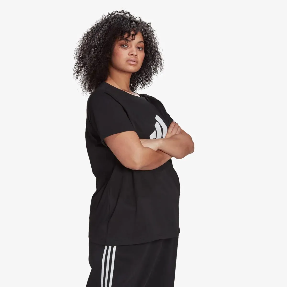 adidas T-shirt ESSENTIALS LOGO Plus Size 