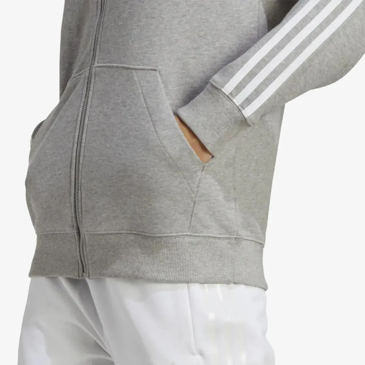 adidas Majica s kapuljačom na patent Essentials 3-Stripes 