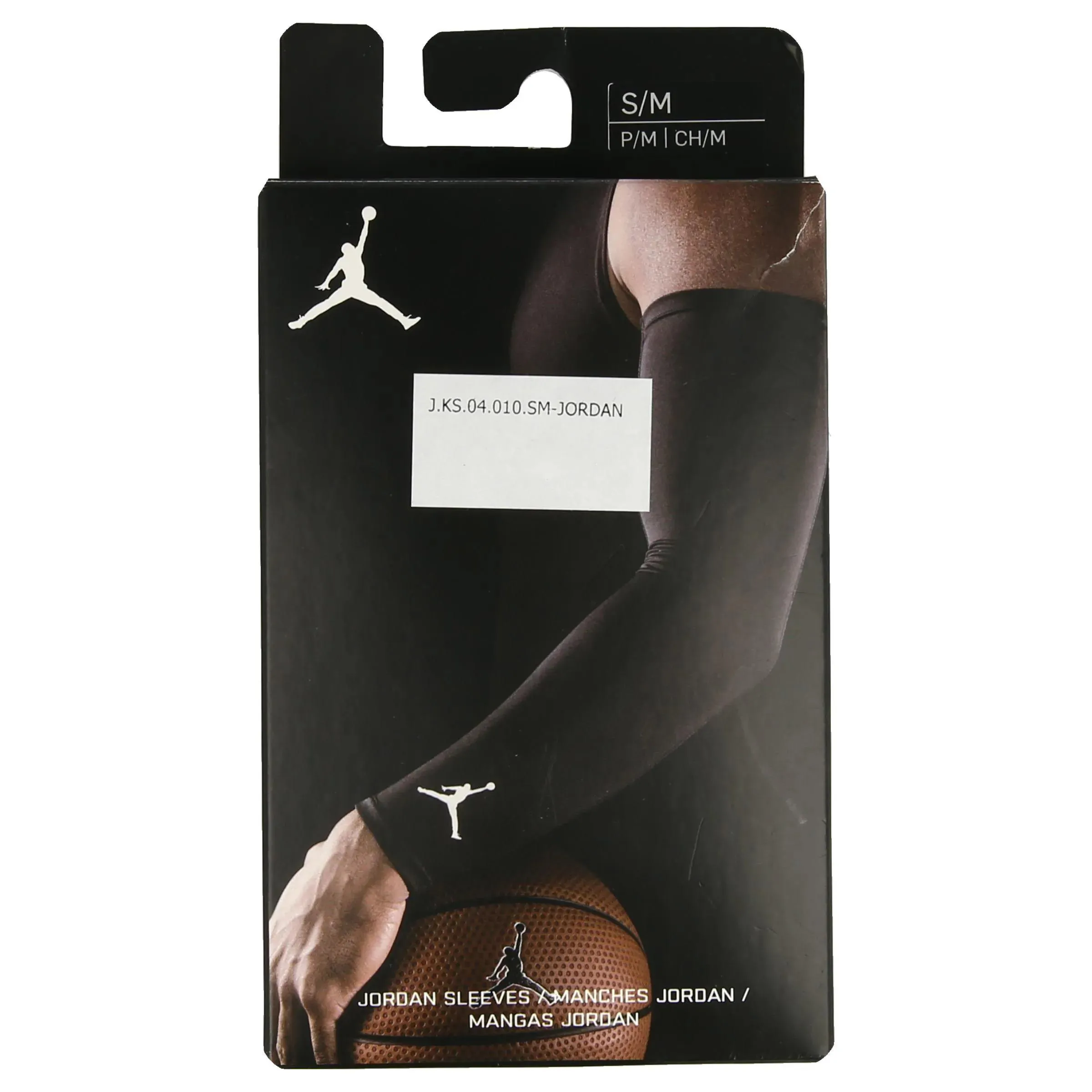 Jr Nike Košarkaška oprema JORDAN SHOOTER SLEEVES S/M BLACK/WHITE 