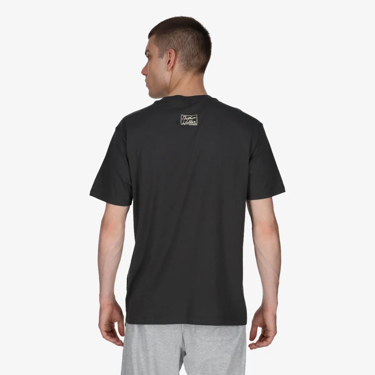 New Balance T-SHIRT Hoops Cotton Jersey Short Sleeve T-shirt 